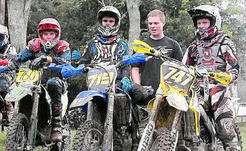 Kasey Winston, Dan Gordon, Kallum Keogh and Guy Parkinson gather together. Kasey Winston, Dan Gordon, Kallum Keogh and Guy Parkinson gather together.